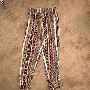 Comfy fabric pants